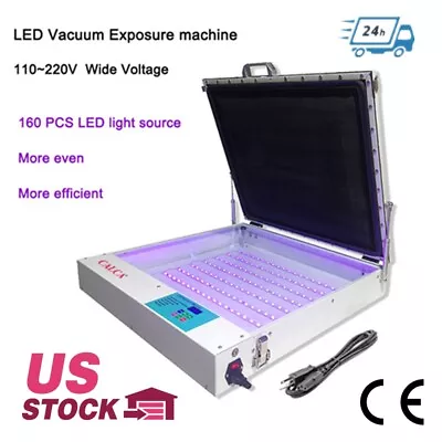 CALCA  20  X 24  Tabletop Precise 80W Vacuum LED UV Exposure Unit US Stock • $540.50