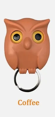 Night Owl Magnetic Wall Key Holder Keychain Hooks Hanging Will Open Eyes UK 2024 • £6.39