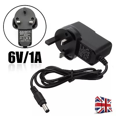 £6.89 • Buy 6V 1A Ride On Car Charger AC Adapter For Kids Electric Ride On Car Bike Jeep Toy