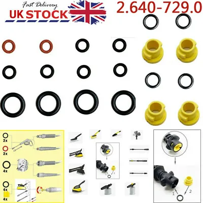 £6.68 • Buy 2.640-729.0 For Karcher K2 K3 K4 K5 K6 K7 Pressure Washer Nozzle O Ring Seal Set