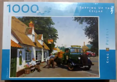 Topping Up The Cellar By Malcolm Root -  King Jigsaw (1000Pieces) New & Sealed • £7.50