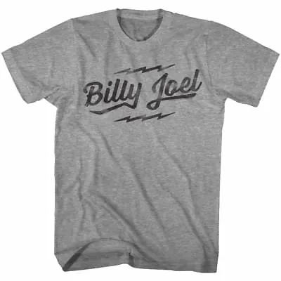 Billy Joel Men's Vintage Logo T Shirt Pop Music Album Tour Merch Gray Heather • $26.50