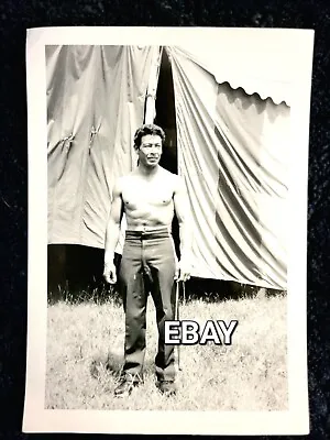 Circus Sideshow Performer Strong Man Shirtless Original Vintage Photo 3.5x5 • $15.99