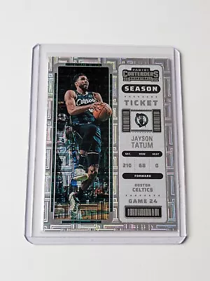 Panini Contenders 2022 Jayson Tatum Celtics Season Ticket Premium NBA • £3.99