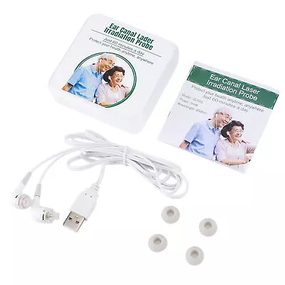 Tinnitus Ear Laser Therapy LLLT Irradiation Laser Physiotherapy Earplug Otitis • $12.90