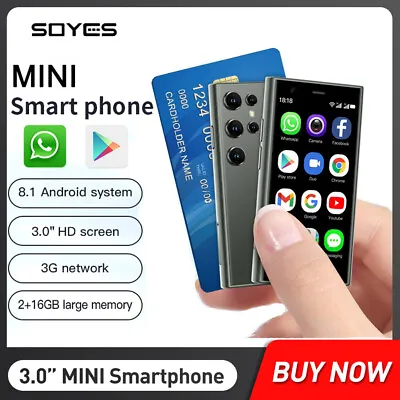 Unlocked SOYES S23 Pro Ultra-thin HD Smartphone 3G 2+16GB Android 8.1 Dual SIM • $97.88
