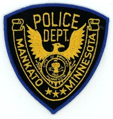 Minnesota Mn Mankato Police Nice Shoulder Patch Sheriff • $4.99
