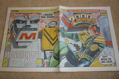 £4.99 • Buy 2000 AD Comic - PROG 412 - Date 06/04/1985 - IK PAPER CPMIC - POSTER SLEEVE
