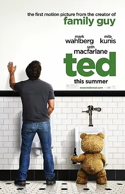 Ted Movie Poster Print : 11 X 17 Inches Mark Wahlberg (advance) • $13.96