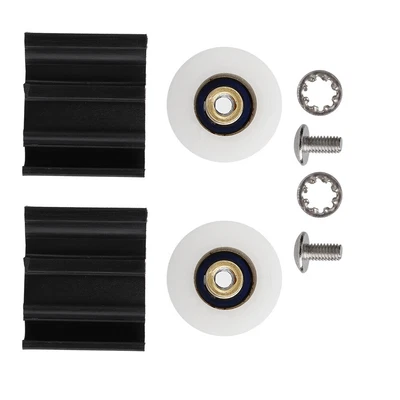 £6.72 • Buy Halls Greenhouse Door Wheel Replacement Kits - 22mmDiameter For Sliding Doors