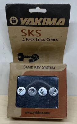 Yakima SKS Lock Cores With 2 Keys And 1 Control Key.  Part Number 7204.  4 Locks • $39.97