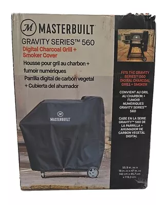 Masterbuilt Gravity Series 560 Digital Charcoal Grill + Smoker Cover In Black • $35.99