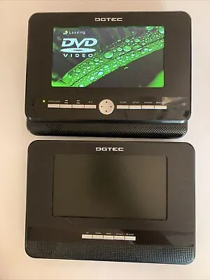 DGTEC 7  Portable DVD Player *For Parts Or Not Working DG-350DSDVD • $14.99