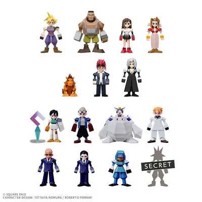 Final Fantasy VII Polygon Retro Figure Pick Your Character FF7 FFVII PS1 • $14.99