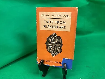 Tales From Shakespeare Everyman's Library No. 8 Charles Lamb 1938 Dust Jacket • £23.50