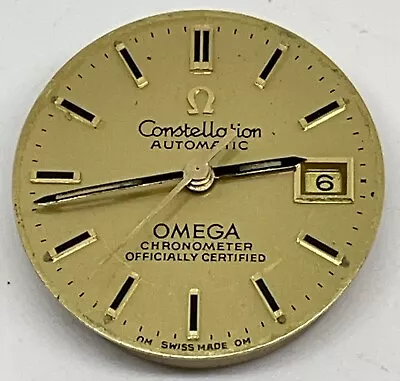 OMEGA CONSTELLATION AUTOMATIC 685 MOVEMENT Swiss 24 Jewels 5 Positions Runs • $295