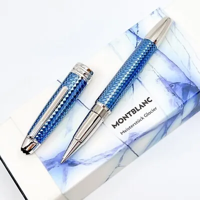 Montblanc Meisterstück Glacier Solitaire LeGrand 162 Roller Ball Pen • $1699