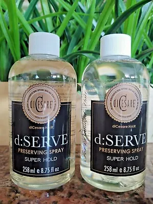 Michael DiCesare D:SERVE Preserving Hair Spray Super Hold Finishing  2 X 8.75 Oz • $13.25