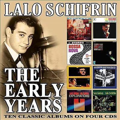 Lalo Schifrin : The Early Years CD Box Set 4 Discs (2018) ***NEW*** Great Value • £11.66