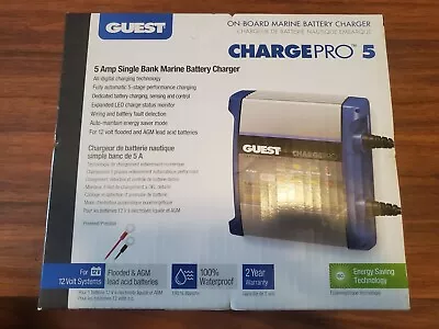 Guest ChargePro 5 Charge Pro On Board Marine Battery Charger • $99.99