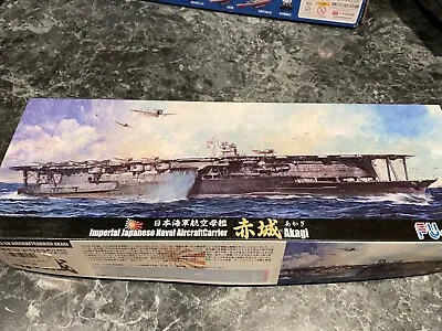 1/700 Fujimi Akagi Aircraft Carrier And Aircraft Set • $40