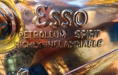 Vintage Esso Petroleum Spirit Can 8/.  1920-30s • $175