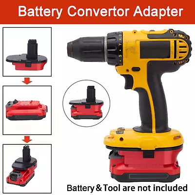 Adapter For Craftsman 20V Max Lithium-ion Battery To Dewalt 18V Ni-cd Power Tool • $17.70