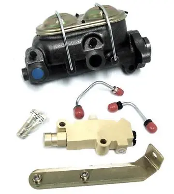 $115.65 • Buy GM A-Body Manual Master Cylinder W/ Bleeders + Disc Drum Proportioning Valve Kit