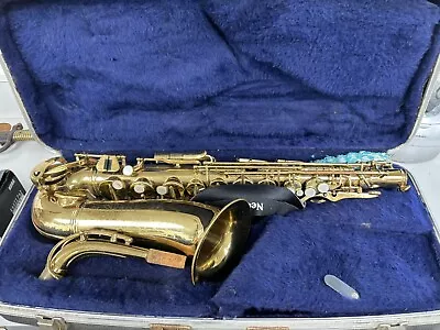 VINTAGE CONN  ALTO SAXOPHONE In Original Case • $239.99