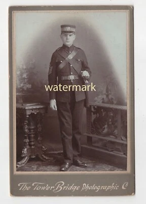 £14.99 • Buy Boy Wearing Uniform, London, Cabinet Photo