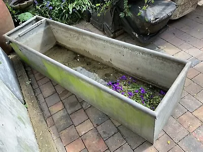  Vintage Rustic Galvanised Trough / Garden Planter  • £200