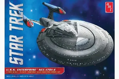 $39.99 • Buy AMT 1/1400 Star Trek USS Enterprise 1701-E Model Kit AMT853/12