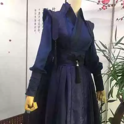 Chinese Traditional Hanfu Men Vintage Cosplay Costume Oversized Party Outfit • £219.73