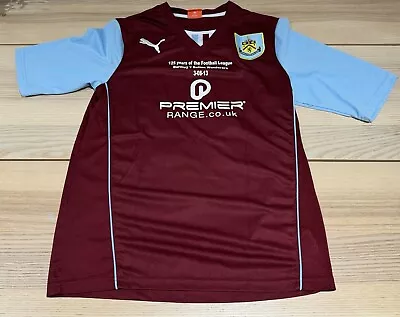 Burnley - Brian Stock 22 Match Worn Football Shirt League Anniversary 125 Years • £29.99