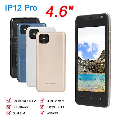 IP12 Pro 4.7' HD Ultra-thin 3G WiFi Smartphone Dual SIM Mobile Phone For  • $45.05