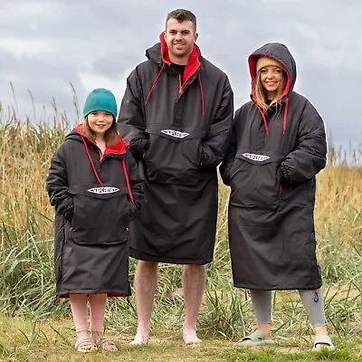 £79.99 • Buy SUP Conwy Keep Dry Waterproof Changing Robe Black Beach Wild Swimming Kayak 