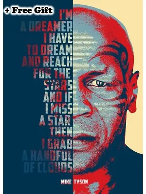 Mike Tyson Poster 24 X 32in • $18