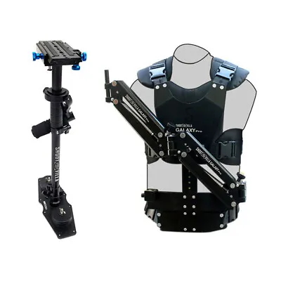 SHOOTVILLA Galaxy Pro Dual Arm And Vest With FREE S6 Steadycam  GLIDECAM • $413