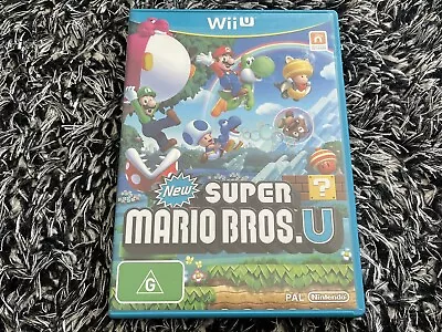 New Super Mario Bros. U (Nintendo Wii U 2012) AUS PAL / Free Postage • $22.99