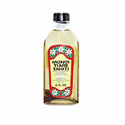 Coconut Oil Gardenia (Tiare) W/SPF6 4 Oz By Monoi Tiare • $16.23
