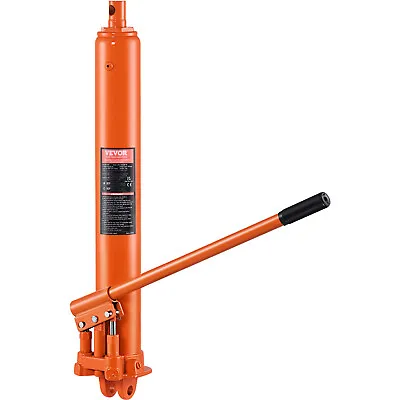 VEVOR Hydraulic Long Ram Jack 8 Ton Clevis Base Engine Hoist Cylinder Dual Pump • $47.99