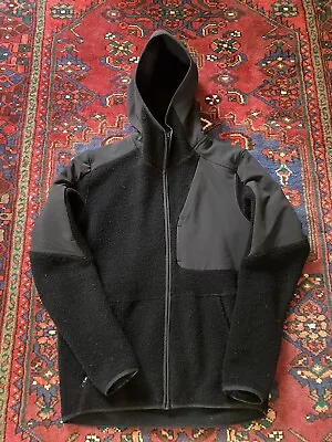 Lululemon Tundra Trek Full-Zip Wool Blend Sherpa Fleece Hoodie Jacket  Black S • $59