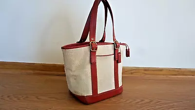 Coach 8908 Woven Market Tote Bag • $68.79