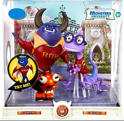 Disney Pixar Monsters University 2pc Figurine Playset - Johnny & Randy NEW • $19.95