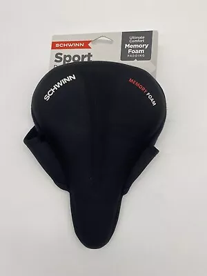 SCHWINN Sport Dual Strap Memory Foam Bike Seat Cover  BRAND NEW • $22.99