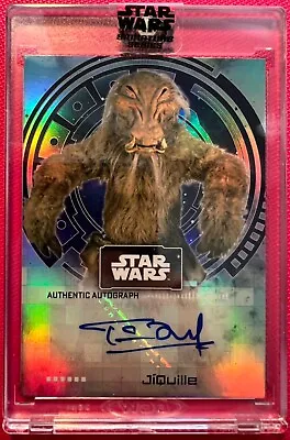 Star Wars Signature Series 2022 Tim Dry (J’Quille) Autograph Card A-TD • £20.77