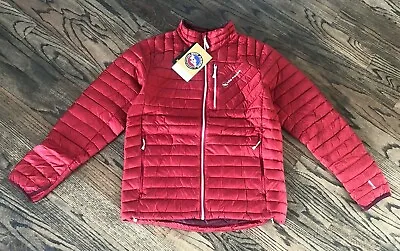 Big Agnes Chilton - Lightweight Down Sweater Jacket Men's Red/Burgundy NWT $180 • $74.95