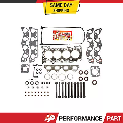 Graphite Head Gasket Bolts Set For 96-00 Honda Civic Del Sol D16Y5 D16Y7 D16Y8 • $80.04