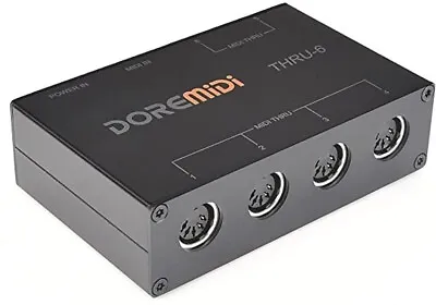 USB MIDI Interface 1-in 6-out MIDI Splitter Box • $100.99