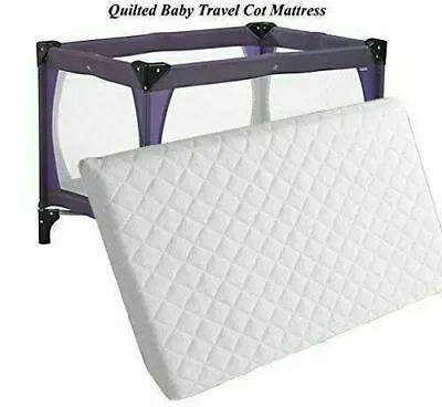 95 X 65 X 5 Cm Travel Cot Mattress For Graco  Redkite And Mamas & Papas • £22.99
